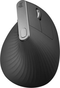 The Logitech MX Vertical Wireless Mouse
